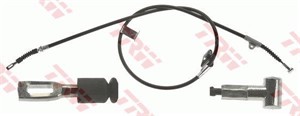 Kabel, parkeringsbremse, Bak, Venstre, NISSAN PRIMERA, PRIMERA Hatchback, PRIMERA Traveller, 36531-2F200, 36531-9F000