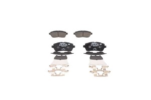 Bremseklosser sett, Framaksel, FORD FIESTA VI, FIESTA Sedan, FIESTA Van VI, 1550219, 1676630, 1719275, 1749322, 1788734, 1848518, 185530
