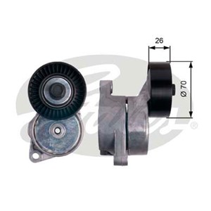 Strammerull, kilerem med ribber, BMW 3 [E36], 3 Coupé [E36], 11281427252, 11281748832, 1748832