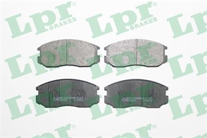 Bremseklosser sett, Framaksel, DAIHATSU,MITSUBISHI,PROTON, MB699464, MB699473, MB699474, MB928816, MB928817, MR389507, MR389508