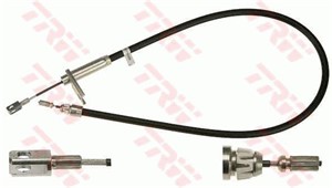 Kabel, parkeringsbremse, Bak, Bakre venstre, Venstre, MERCEDES-BENZ, 203 420 02 85, A 203 420 02 85