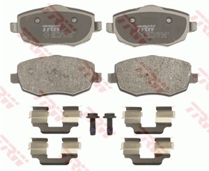 Bremseklosser sett, Framaksel, LANCIA YPSILON, 71752991, 71754804, 77362359