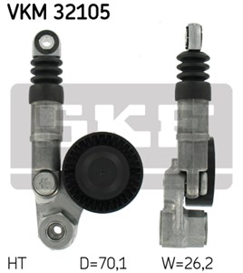 Strammerull, kilerem med ribber, Nede, Senter, ALFA ROMEO 159, 159 Sportwagon, BRERA, SPIDER, 51837698, 55193357