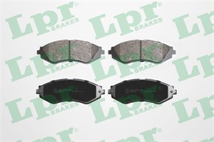 Bremseklosser sett, Framaksel, DAEWOO LANOS, LANOS Sedan, NUBIRA Sedan, 96281937, S4510019