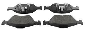 Bremseklosser sett, Framaksel, FORD FIESTA IV, FIESTA V, FIESTA Skåp/stor limousine, FIESTA Van V, FUSION, KA, PUMA, STREET KA, MAZDA 2,