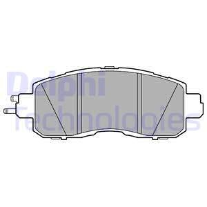 Bremseklosser sett, NISSAN LEAF, D1060-3TA0A, D10603TS0A