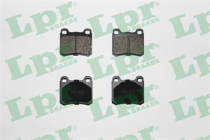 Bremseklosser sett, Bakaksel, MERCEDES-BENZ 190 [W201], 0004208820, 0004209020, 0014200120