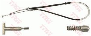 Kabel, parkeringsbremse, Bak, Venstre, FIAT MAREA Weekend, 0007773015, 46463910, 60812643, 60813764
