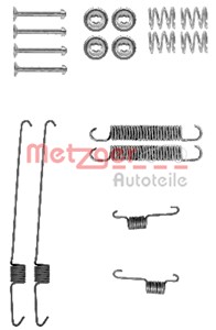 Tilbehørsett, bremsesko, Bakaksel, DAIHATSU CUORE VII, MATERIA, SIRION, SUBARU JUSTY IV