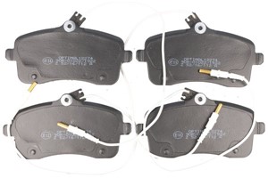 Bremseklosser sett, Foran, PEUGEOT 407, 407 SW, 4252.77, 4253.35, 4253.47, 4254.22