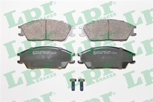 Bremseklosser sett, Framaksel, HONDA ACCORD II, ACCORD Hatchback II, HYUNDAI ACCENT II, PONY, PONY / EXCEL Sedan, S COUPE, 5810124A00, 5