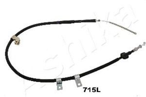 Kabel, parkeringsbremse, Bakre venstre, SUBARU IMPREZA Kombi, IMPREZA Sedan, 26051FE010