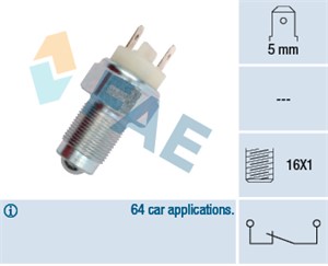Bryter, ryggelys, DACIA,OPEL,RENAULT,TALBOT,VAUXHALL, 09109725, 4401725, 52109987AD, 52109987AE, 52109987AF, 52109987AG, 52109987AH, 60