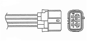 Lambdasonde, HONDA CIVIC Coupé VI, CIVIC Fastback VI, CIVIC Hatchback V, CIVIC Hatchback VI, CIVIC Sedan V, 36531P07003