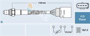Lambdasonde, Høyre, AUDI,OPEL,SEAT,SKODA,VW, 06A 906 262 AC, 06A 906 262 AK, 06A 906 262 AP, 06A 906 262 Q, 06A 906 265 R, 6K0 906 262 B