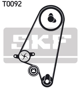 Registerreimsett, CHEVROLET AVEO / KALOS Halvkombi, AVEO / KALOS Sedan, MATIZ, SPARK, DAEWOO KALOS, MATIZ, 1145A051, 12810-81400, 12810-