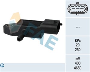 Sensor, sugerørtrykk, DACIA,NISSAN,OPEL,RENAULT, 11H0286CP.01, 13 20 683, 1730, 18590-84A00-000, 18590-84A01, 22 36 572 66R, 223657266R,