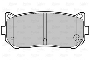 Bremseklosser sett, Bakaksel, KIA, 0K2FC-26-28Z, 0K9A0-26-28Z, K2FC2628Z, K9A02628Z