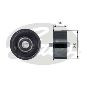 Styrerulle-kilerem tannrem, Høyre, Venstre, CHEVROLET,OPEL,SAAB,VAUXHALL, 55352713, 5636454, 636420, 9240033, 96413864