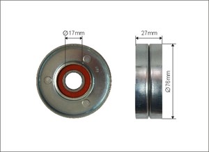 Strammerull, kilerem med ribber, JAGUAR,LAND ROVER, AJ88003, C2C36146, C2S11662, C2S45579, PQG 500030