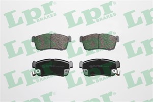 Bremseklosser sett, Framaksel, DAIHATSU COPEN, CUORE VII, SIRION, SUBARU JUSTY IV, SUZUKI ALTO VII, IGNIS I, 04465B1010, 04465B1020, 044