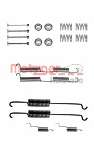 Tilbehørsett, bremsesko, Bakaksel, MERCEDES-BENZ MB Buss [W631], MB Flak/chassi [W631], MB Skåp [W631], 631 423 00 88, 6314230088, A 631