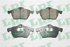 Bremseklosser sett, Framaksel, OPEL,SAAB,VAUXHALL, 1605032, 1605984, 19165982, 21018993, 21019628, 21078993, 5055371, 5064795, 5392485,