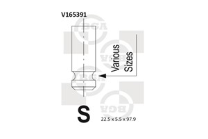Utløpsventil, NISSAN CUBE, MICRA III, MICRA C+C III, NOTE, 13202-BC000, 13202-F700