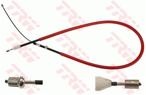Kabel, parkeringsbremse, Bak, Venstre, RENAULT MEGANE Grandtour I, 82 00 035 047
