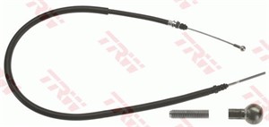Kabel, parkeringsbremse, Bak, Bakre venstre, Høyre bak, Venstre, CITROËN C8, FIAT ULYSSE, LANCIA PHEDRA, PEUGEOT 807, 1487274080, 4745 T