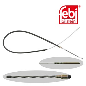 Kabel, parkeringsbremse, Bakre venstre, Høyre bak, VW GOLF II, JETTA II, 191 609 721