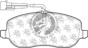 Bremseklosser sett, Framaksel, FIAT CROMA, 77 363 627