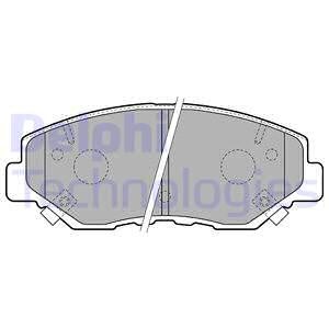 Bremseklosser sett, Framaksel, HONDA CIVIC Halvkombi X, CIVIC Sedan X, CR-V II, ELEMENT, PILOT, 06430-S9A-E50, 06430-S9A-E51, 06450S9AE5
