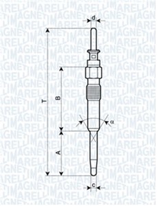 Glødeplugg, BMW, 12 23 7 786 869, 7786869