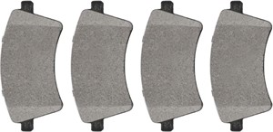 Bremseklosser sett, Framaksel, MERCEDES-BENZ,RENAULT, 4106 013 34R, 4106 037 50R, 415 421 03 10, 415 421 06 10, 7701 209 864, 7701 210 1