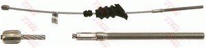 Kabel, parkeringsbremse, Foran, OPEL CORSA C, CORSA C Skåp/halvkombi, VAUXHALL CORSA Mk II, 5 22 445, 9127187