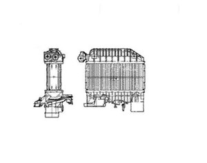 Ladeluftkjøler, TOYOTA AVENSIS, AVENSIS Kombi, AVENSIS Liftback, 1794027010, 2D0 611 701 D