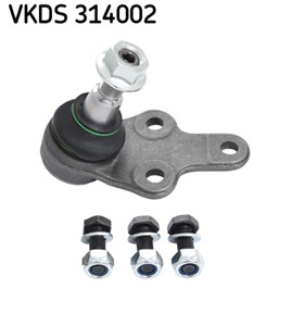 Bærekule, framaksel, Høyre eller venstre, Nede, FORD C-MAX, FOCUS II, FOCUS Cabriolet II, FOCUS C-MAX, FOCUS Sedan II, FOCUS Turnier II,