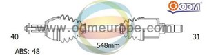 Drivaksel, Framaksel venstre, VOLVO XC90 I, 36000509, 36000937, 36001216