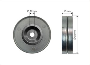 Strammerull, kilerem med ribber, SUZUKI, 1754077E00, 17540-77E00, 1754077E10, 17540-77E10, 1754077EA0, 17540-77EA0, 1754077EA1, 17540-77