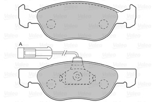 Bremseklosser sett, Framaksel, ALFA ROMEO,FIAT,LANCIA, 0009947776, 71753041, 71753042, 71770952, 77362090, 77362186, 77362300, 9947124,