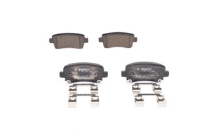 Bremseklosser sett, Bakaksel, CHEVROLET MALIBU, 13 343 451, 13343451, 16 04 104, 1604104, 22 846 363