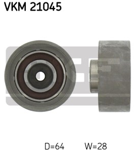 Styrerulle-kilerem tannrem, VOLVO,VW, 075 109 243 B, 075 109 243 D, 9135946