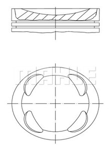 Stempel, CITROËN,MINI,PEUGEOT, 0628 T1, 11 25 7 576 975, 11 25 7 589 348, 1631729180, 7589348