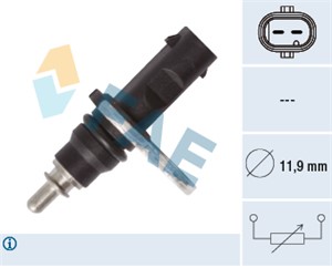 Sensor, kjølemiddeltemperatur, AUDI,SEAT,SKODA,VW, 000 993 18 76, 000 993 20 76 S1, 000 993 20 76, 004 997 12 94, 004 997 25 94 S1, 004