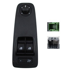 Bryter, vindusløfter, Foran venstre, CITROËN JUMPER Skåp, FIAT DUCATO Skåp, PEUGEOT BOXER Skåp, 1606921480, 1608705680, 735532905
