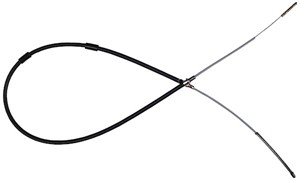 Kabel, parkeringsbremse, Bak, VW GOLF I, GOLF Cabriolet I, JETTA I, SCIROCCO, 171609721, 171609721B, 171609721C, 175609721