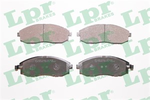 Bremseklosser sett, Framaksel, HYUNDAI H-1 / STAREX Buss, H-1 Flak/chassi, H-1 Skåp, H100 Flak/chassi, 581014AA00, 581014AA10, 581014AA1