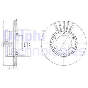 Bremseskive, Framaksel, NISSAN, 4020637J00, 40206-37J01, 40206-C7000, 40206-C7001, 40206-G9500