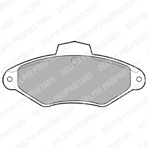 Bremseklosser sett, CITROËN XANTIA, 1617251980, 4251.14, 4251.56, 4252.91, 95667785, 95667786, 95667789, E172027, E172511, RP425114